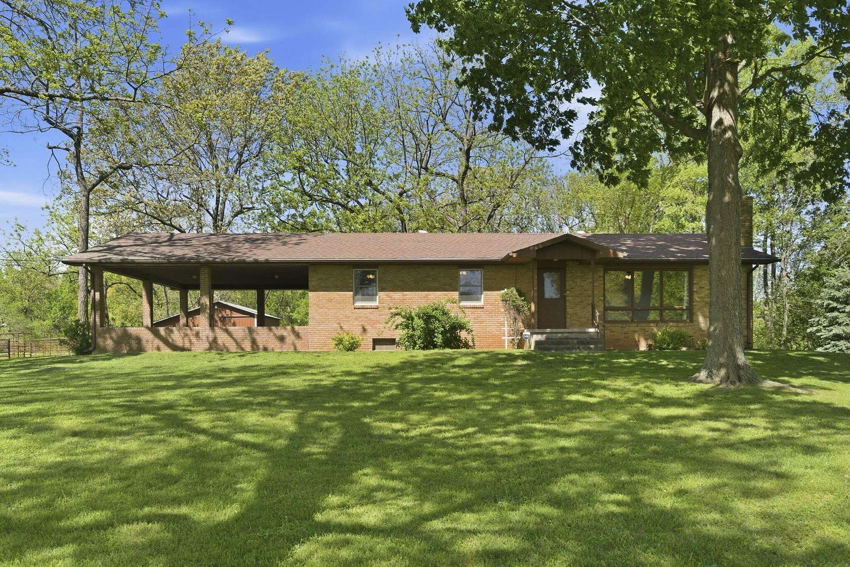 66.6 Acres of Agricultural Land with Home for Sale in Pierce City, Missouri