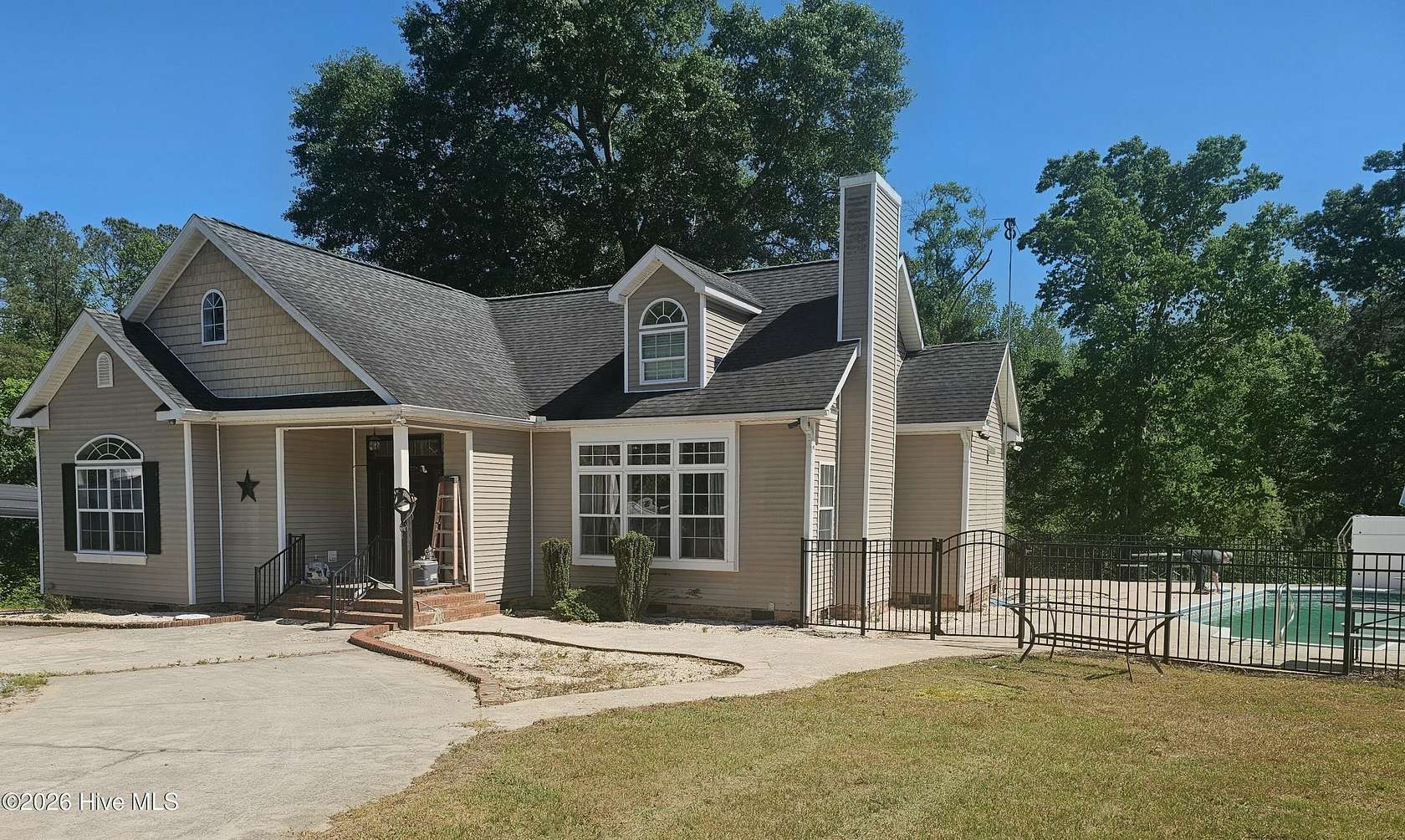 7.44 Acres of Land with Home for Sale in Cameron, North Carolina