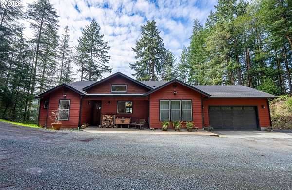 4.1 Acres of Land with Home for Sale in Lakeside, Oregon
