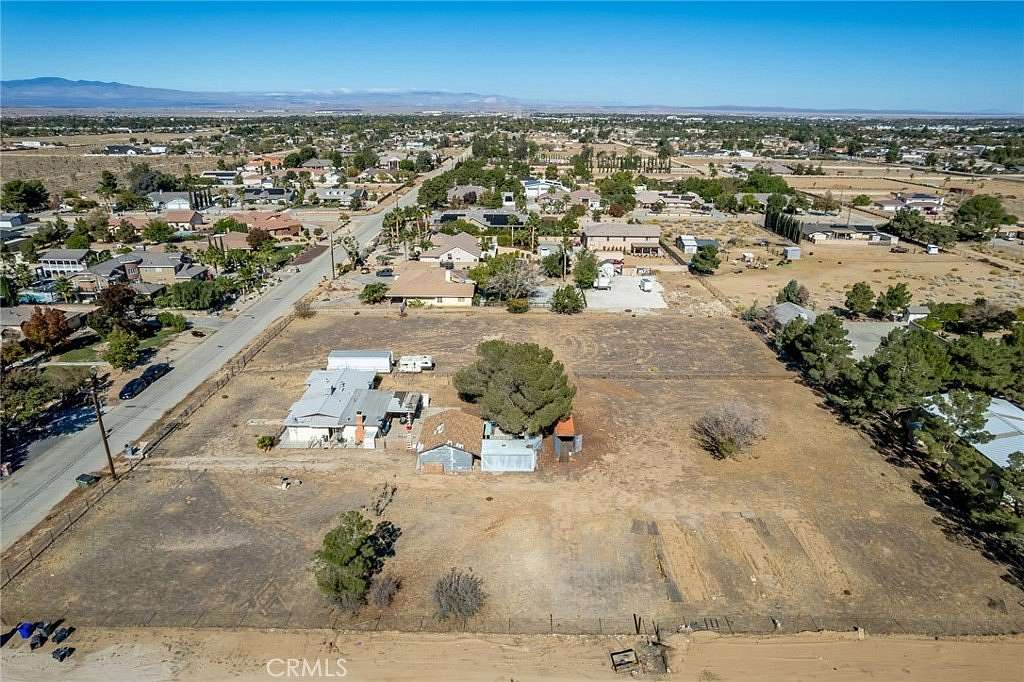 2 Acres of Land with Home for Sale in Lancaster, California