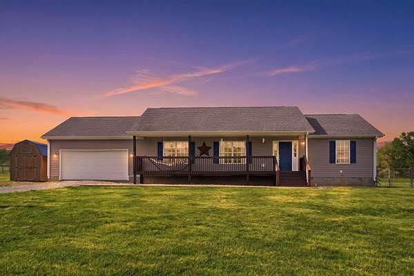 18 Acres of Land with Home for Sale in Stanford, Kentucky
