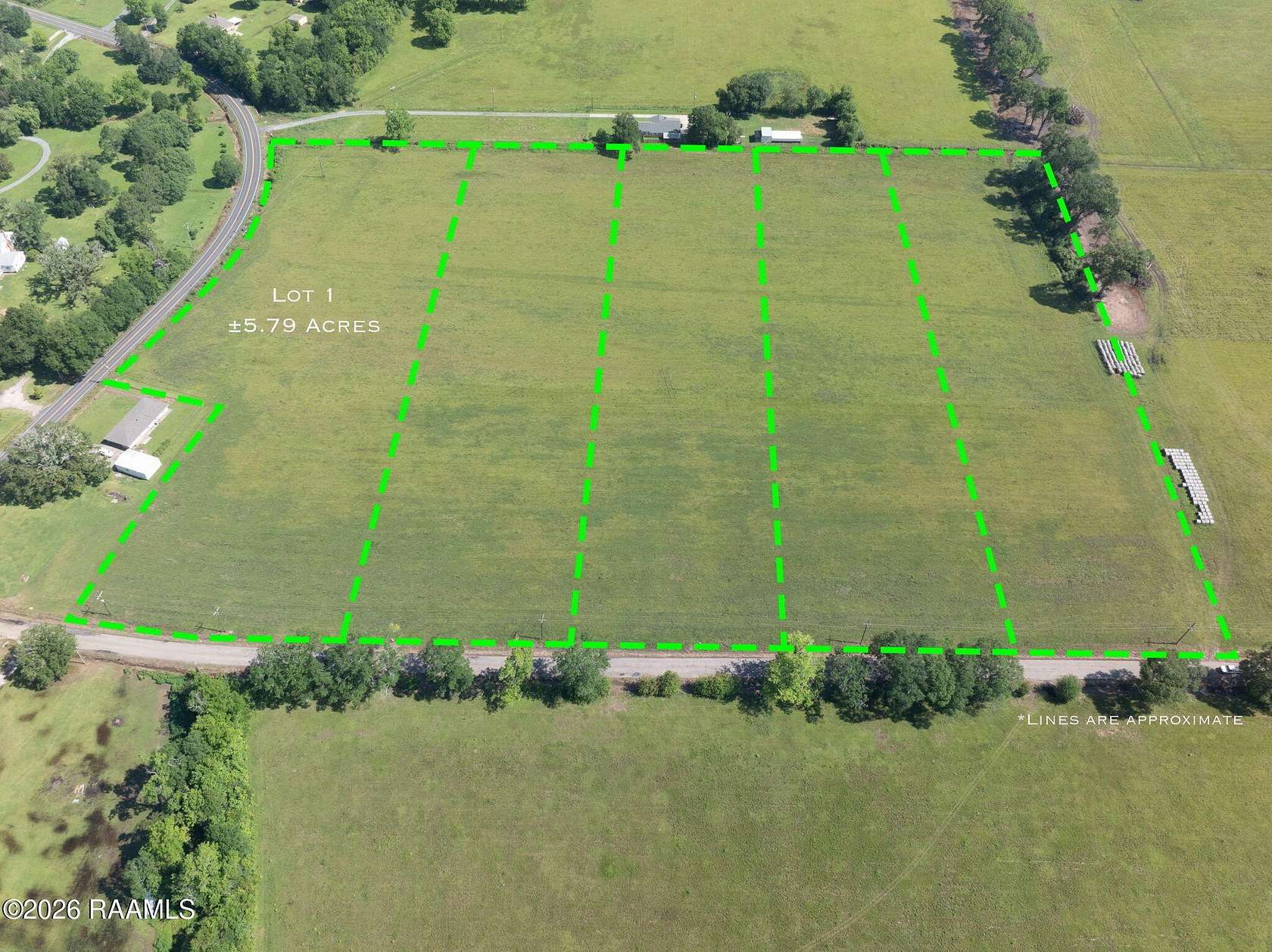 5.79 Acres of Residential Land for Sale in Sunset, Louisiana