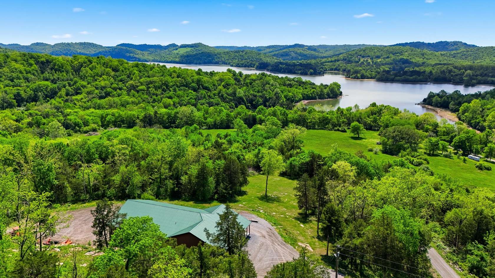 46.2 Acres of Recreational Land with Home for Sale in Gainesboro, Tennessee