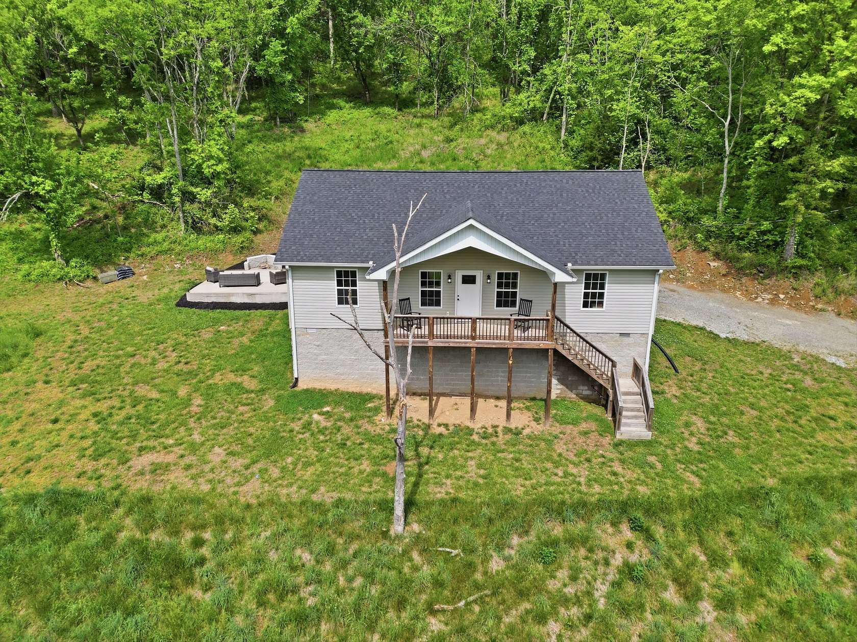 20.1 Acres of Recreational Land with Home for Sale in Pleasant Shade, Tennessee
