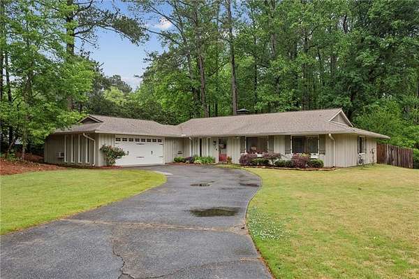 1.5 Acres of Land with Home for Sale in Marietta, Georgia