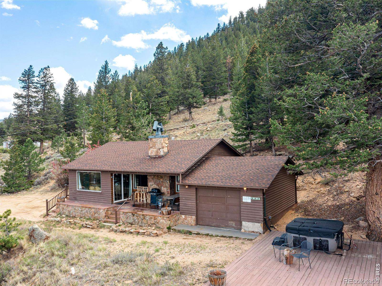 2.5 Acres of Land with Home for Sale in Estes Park, Colorado