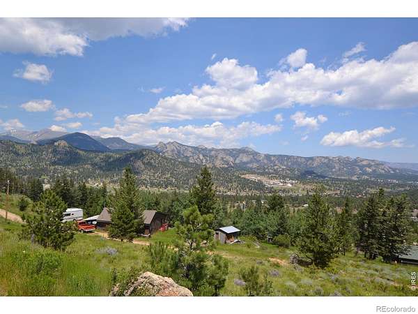 2.5 Acres of Land with Home for Sale in Estes Park, Colorado