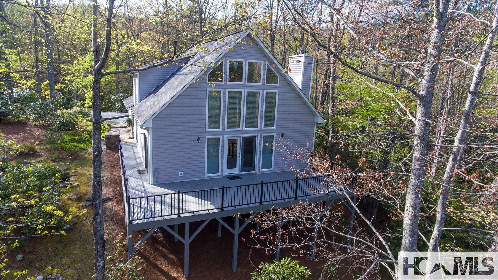 2.66 Acres of Land with Home for Sale in Cashiers, North Carolina