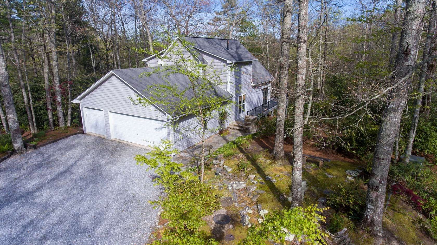 2.66 Acres of Land with Home for Sale in Cashiers, North Carolina