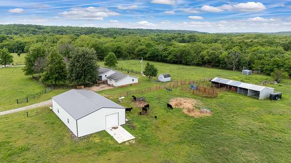 29.9 Acres of Land with Home for Sale in Chelsea, Oklahoma