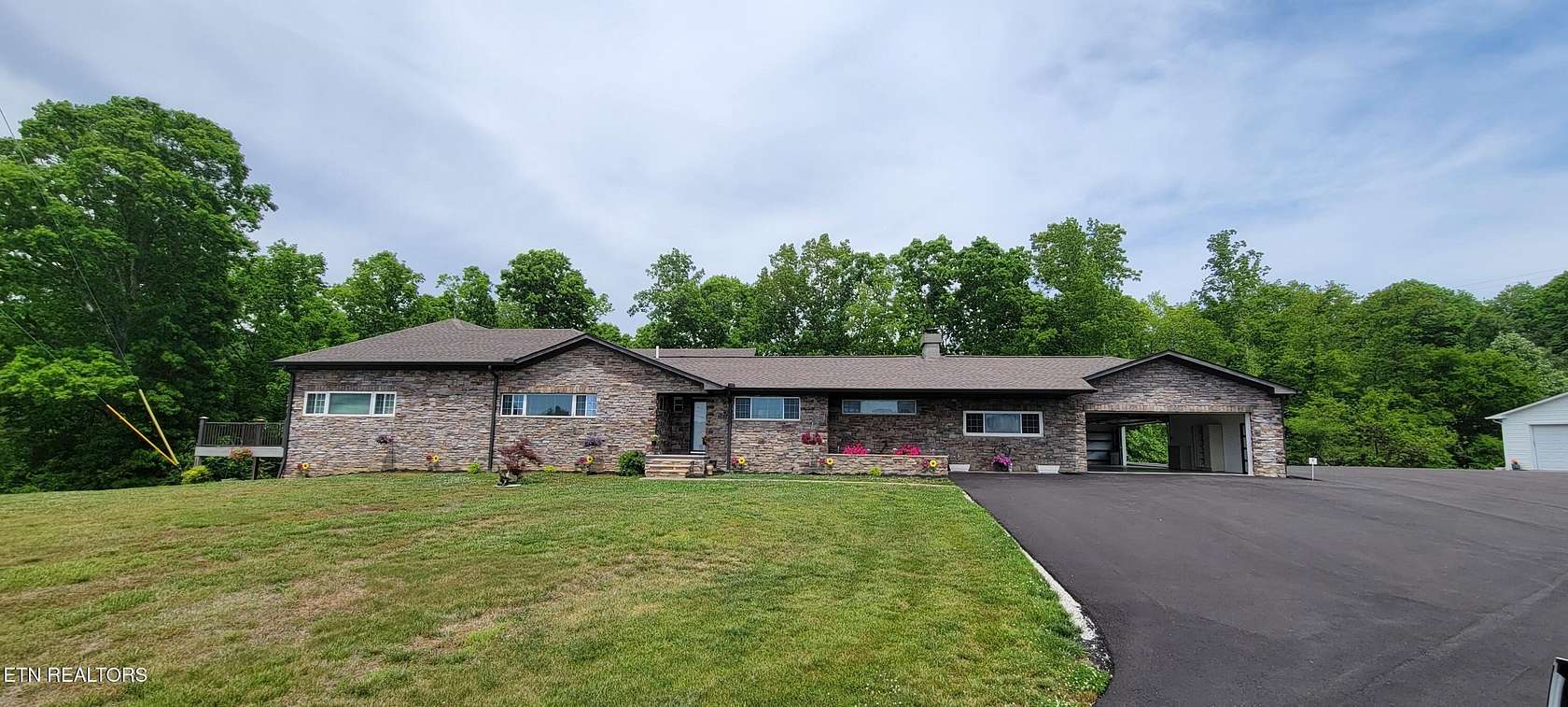 10.8 Acres of Land with Home for Sale in Clinton, Tennessee