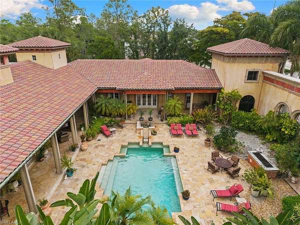 1.63 Acres of Land with Home for Sale in Naples, Florida