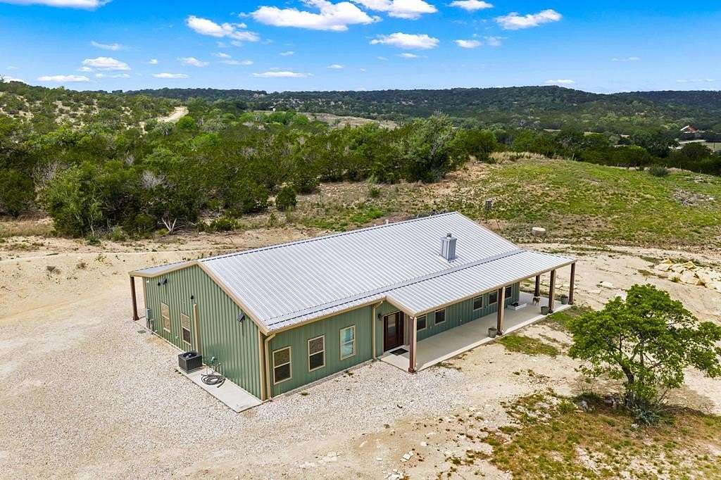 6.82 Acres of Land with Home for Sale in Center Point, Texas