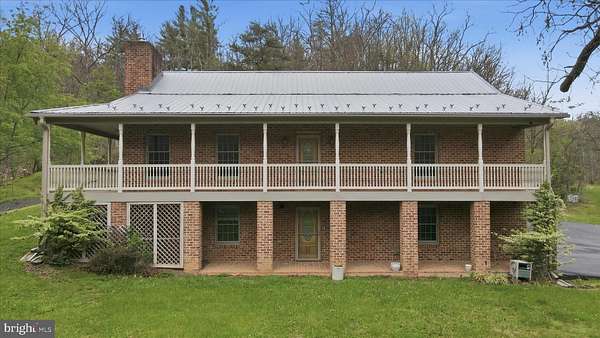 71 Acres of Recreational Land with Home for Sale in Hancock, Maryland