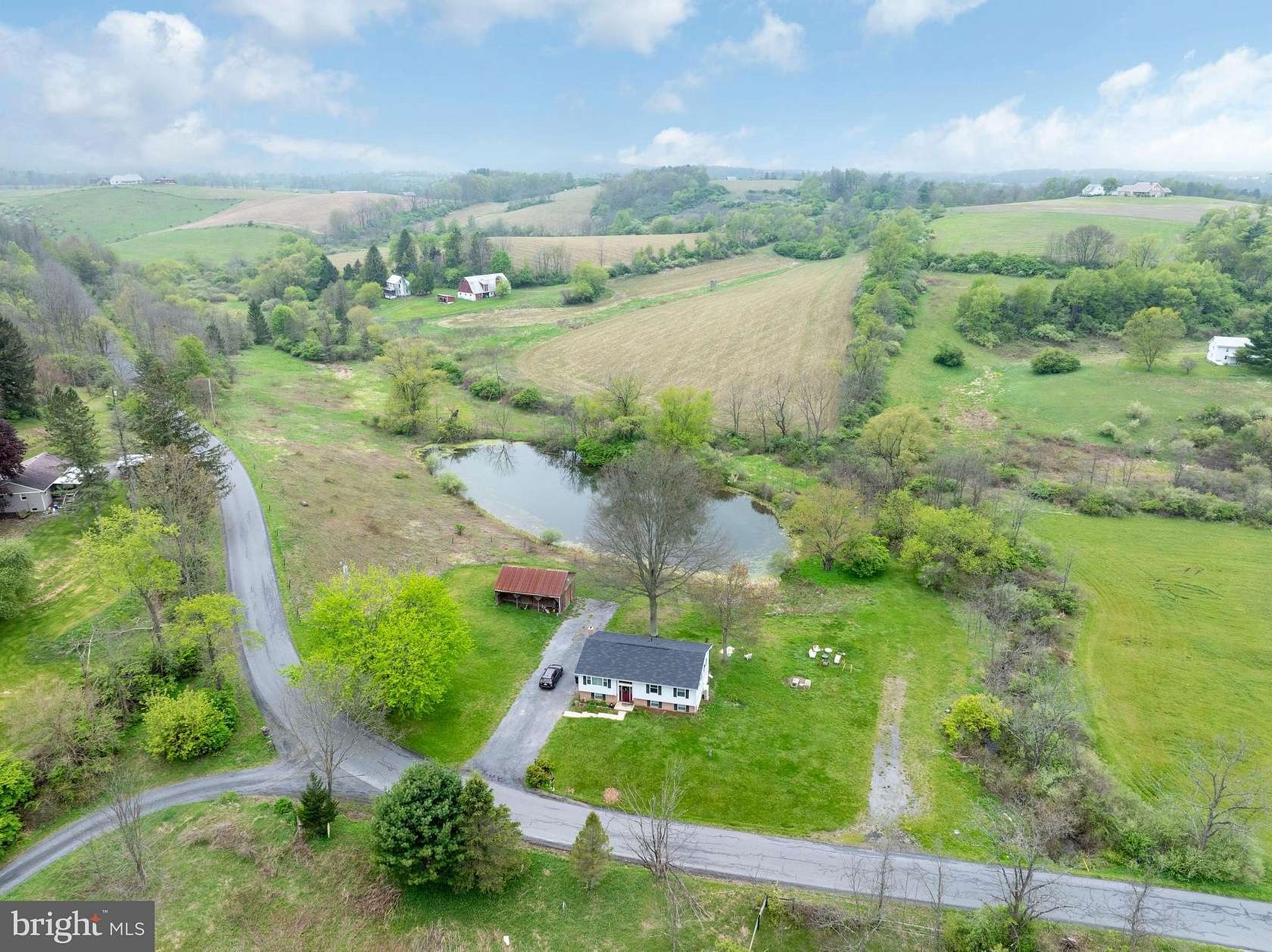 4 Acres of Land with Home for Sale in Spring Mills, Pennsylvania