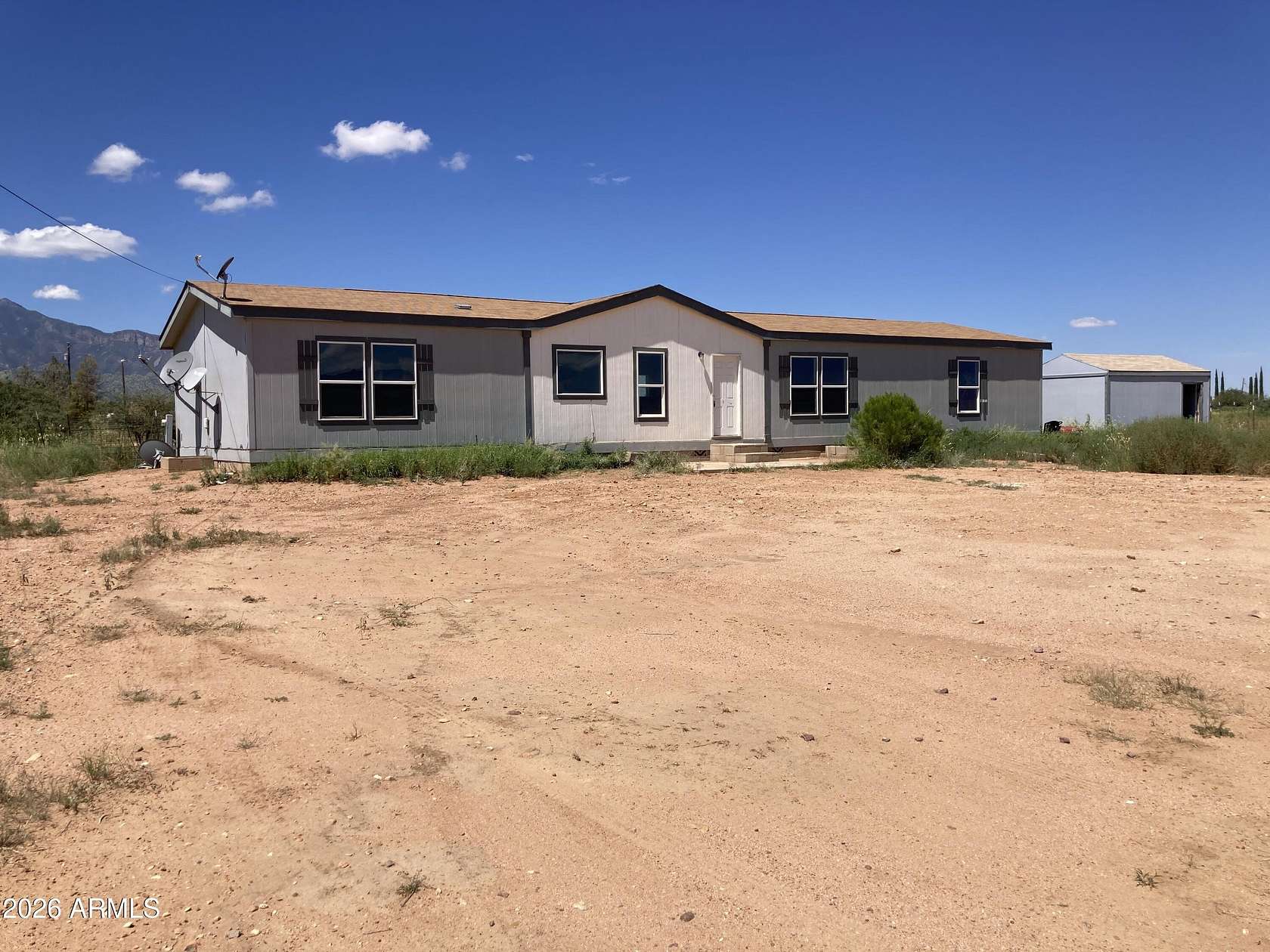 5 Acres of Land with Home for Sale in Hereford, Arizona