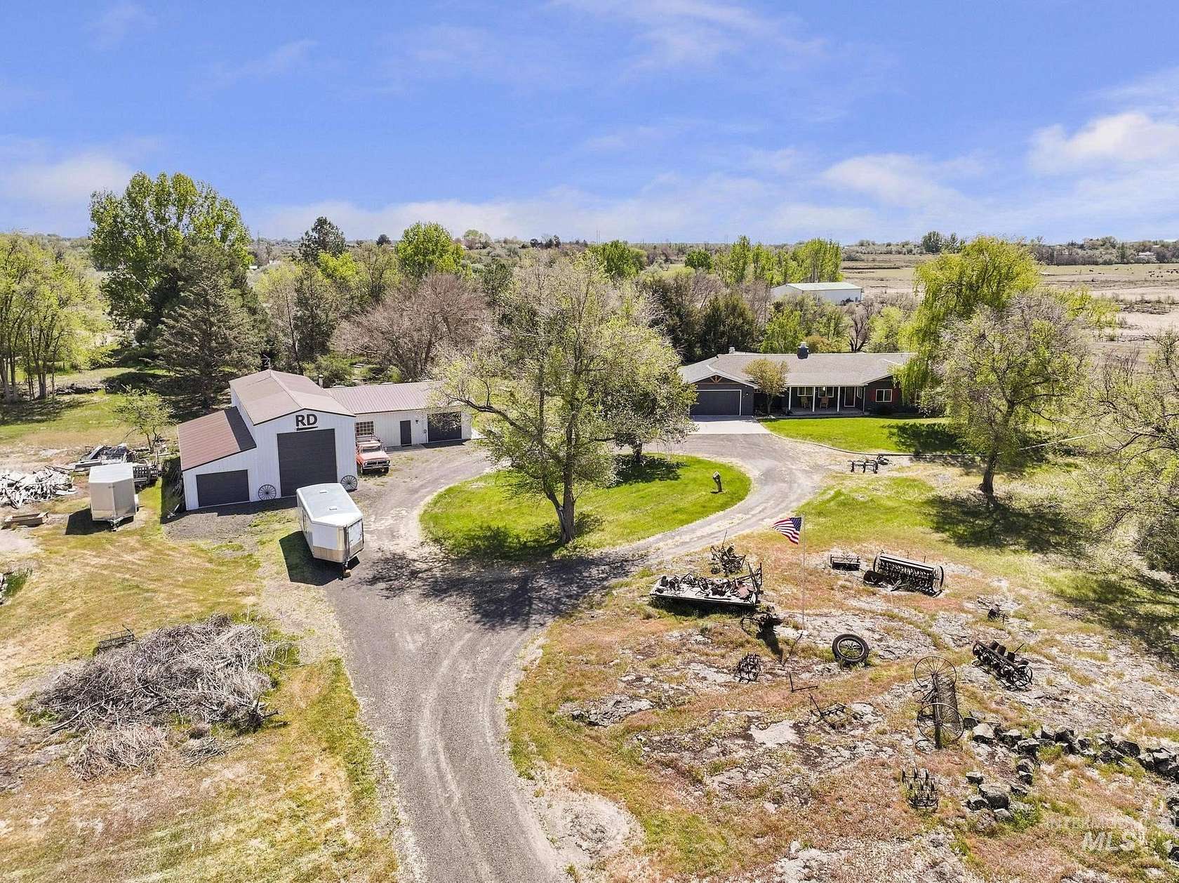 4.47 Acres of Land with Home for Sale in Hagerman, Idaho