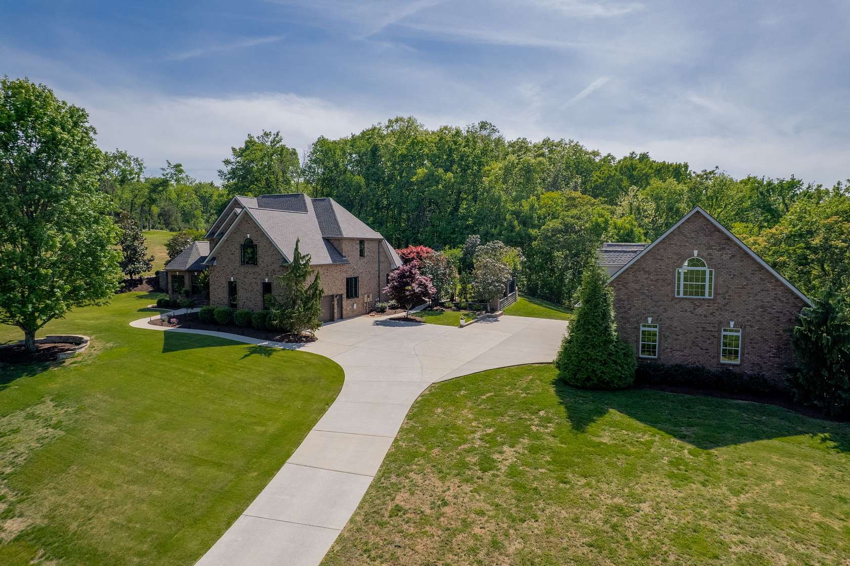 7.37 Acres of Land with Home for Sale in Arrington, Tennessee