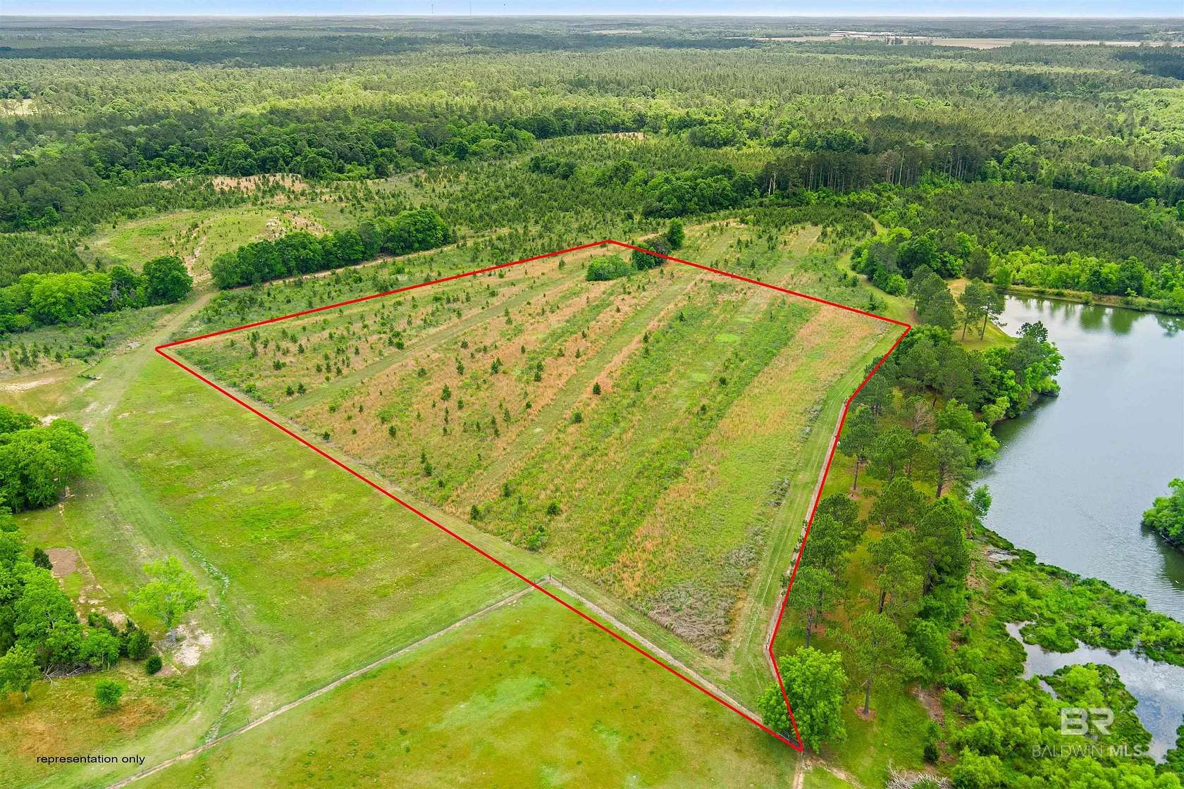 10 Acres of Commercial Land for Sale in Loxley, Alabama