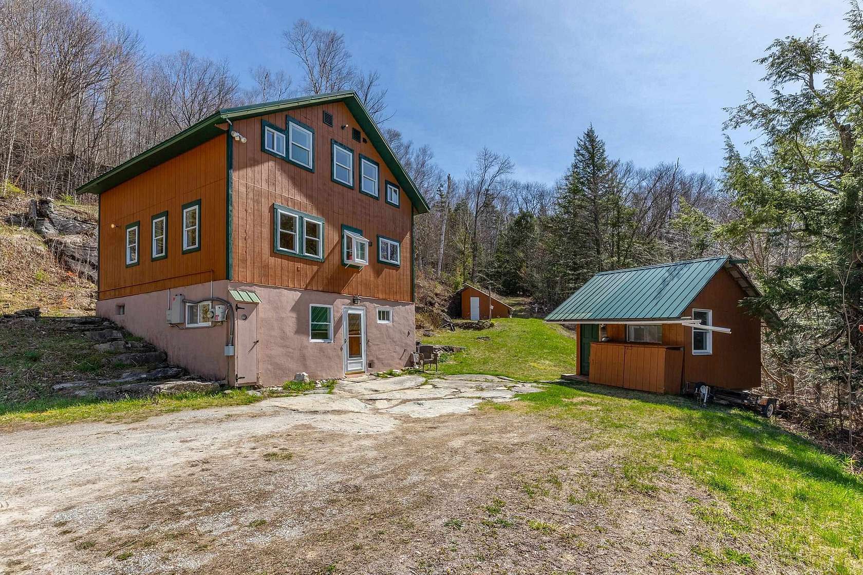 12 Acres of Land with Home for Sale in Mount Holly, Vermont