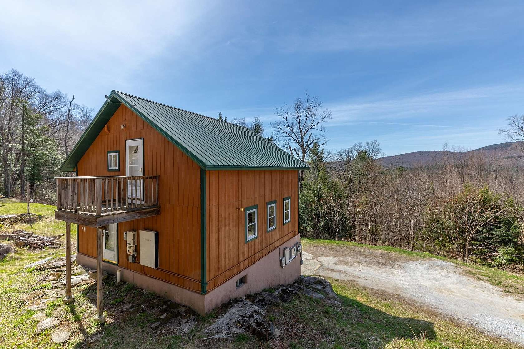 12 Acres of Land with Home for Sale in Mount Holly, Vermont