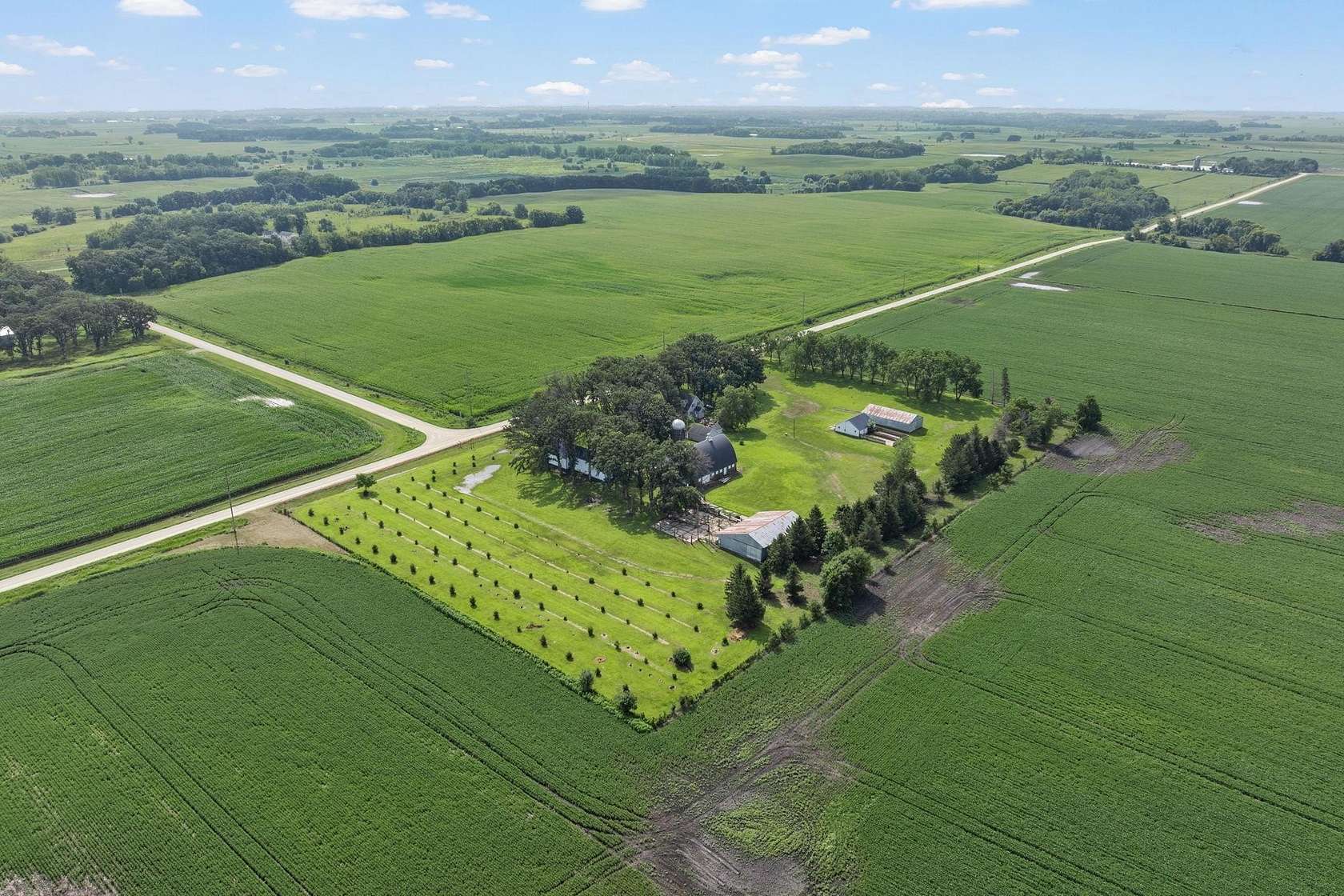 7.67 Acres of Land with Home for Sale in Austin, Minnesota