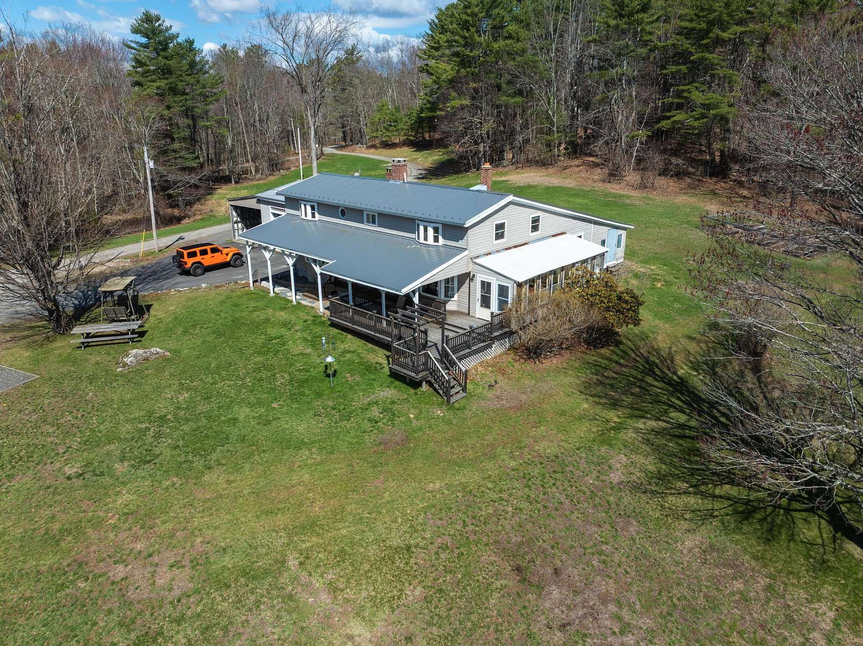 24.5 Acres of Recreational Land with Home for Sale in Greene, Maine