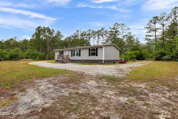 Land with Home for Lease in Holly Ridge, North Carolina