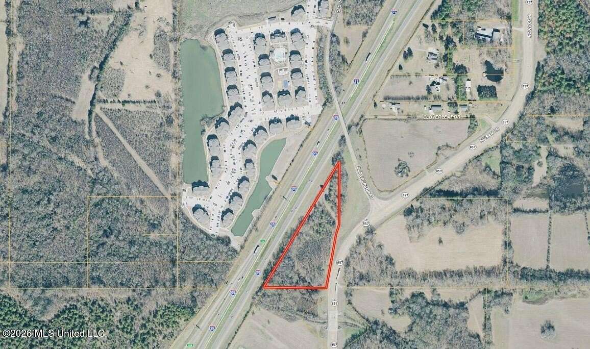 7.7 Acres of Commercial Land for Sale in Canton, Mississippi