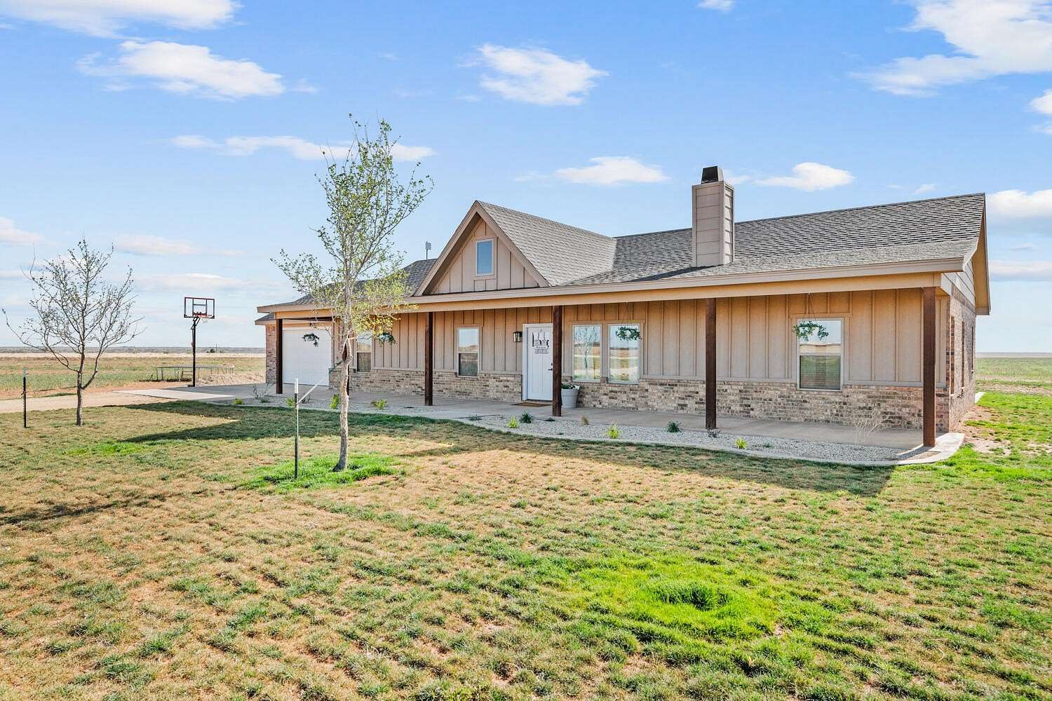 10 Acres of Land with Home for Sale in Slaton, Texas