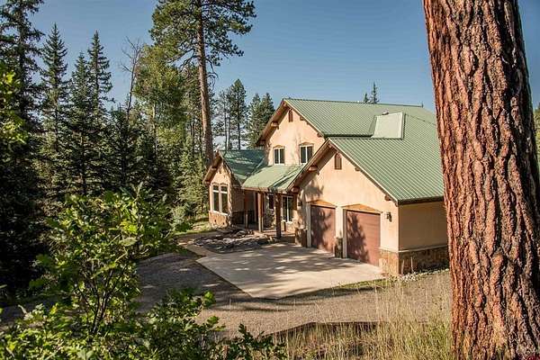35.6 Acres of Land with Home for Sale in Pagosa Springs, Colorado