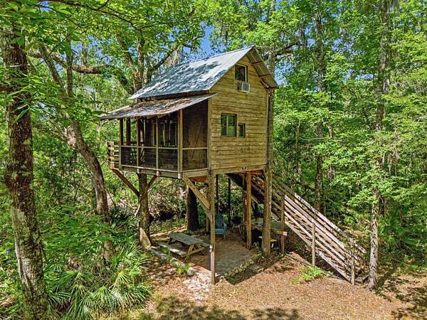 0.55 Acres of Land with Home for Sale in Sopchoppy, Florida