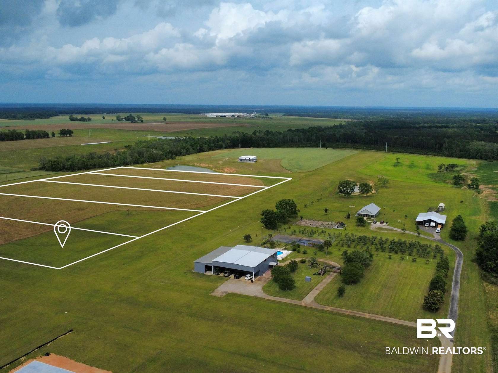 3.7 Acres of Residential Land for Sale in Robertsdale, Alabama