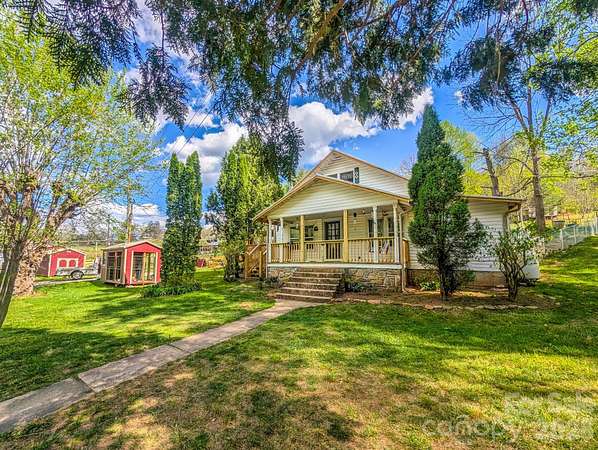 4.57 Acres of Land with Home for Sale in Burnsville, North Carolina