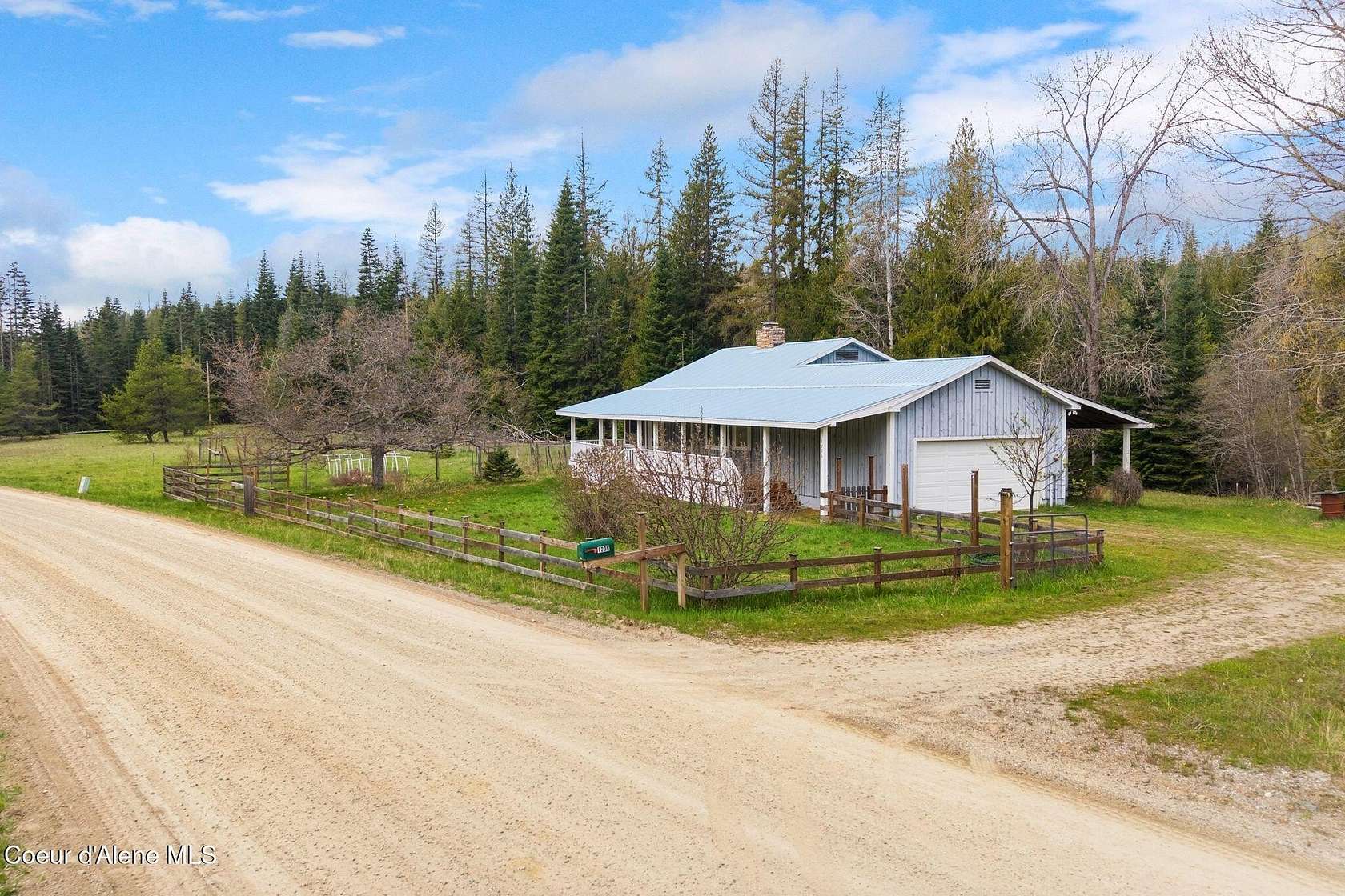 5.13 Acres of Land with Home for Sale in Sandpoint, Idaho