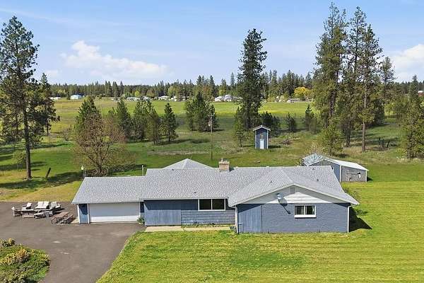 3.8 Acres of Land with Home for Sale in Cheney, Washington