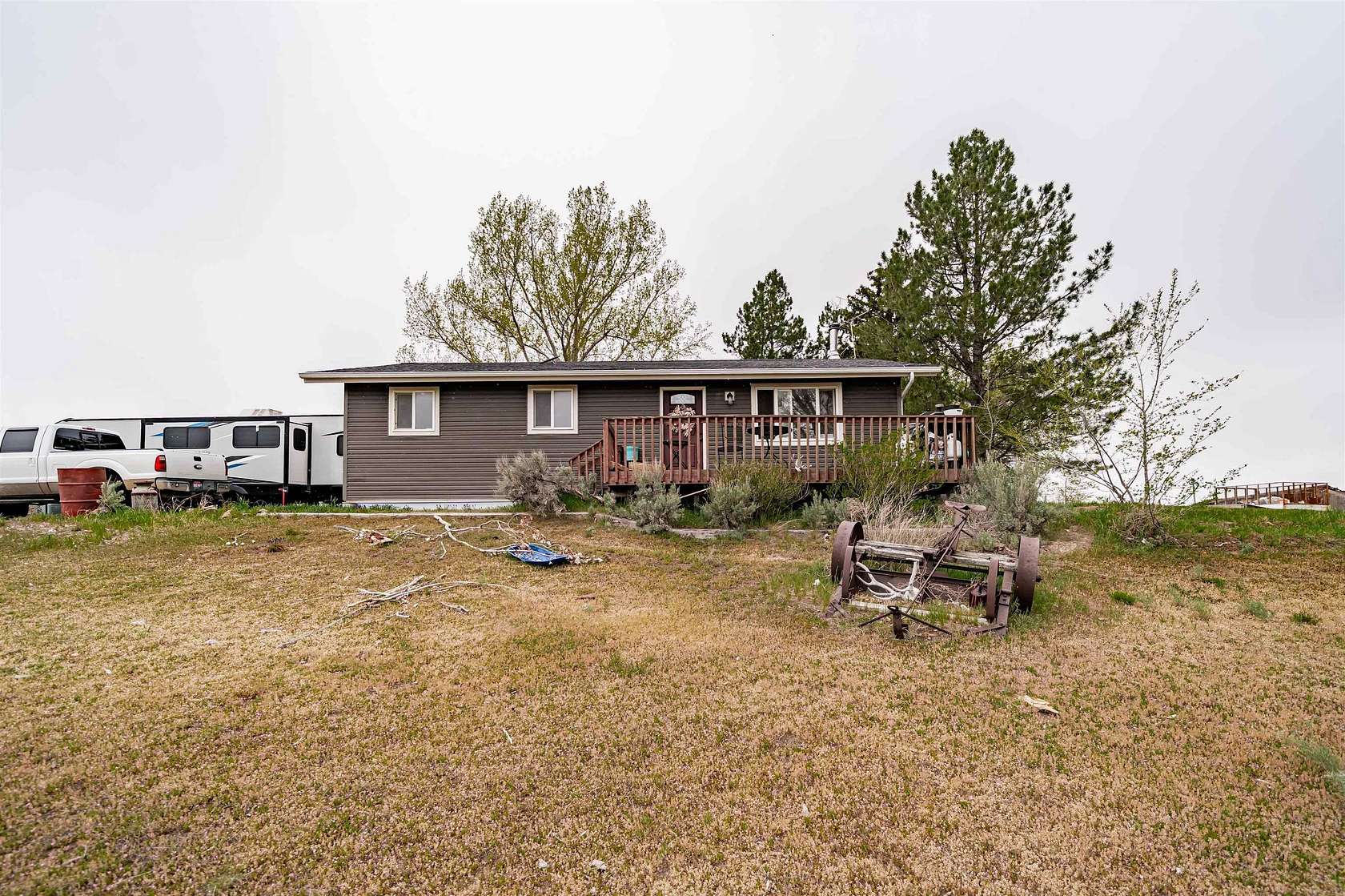 5 Acres of Land with Home for Sale in Blackfoot, Idaho