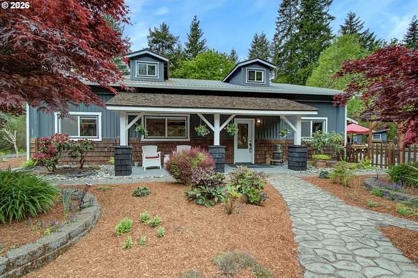 9.6 Acres of Land with Home for Sale in Yacolt, Washington