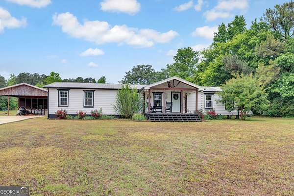 6.67 Acres of Land with Home for Sale in Shady Dale, Georgia