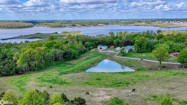 12 Acres of Land with Home for Sale in Melrose, Iowa