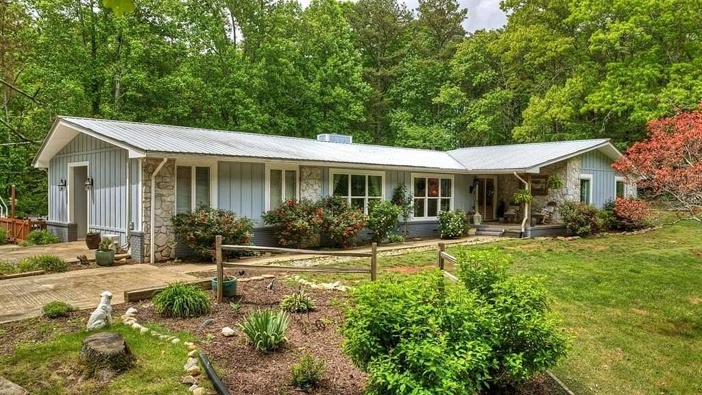 9.6 Acres of Land with Home for Sale in Ellijay, Georgia