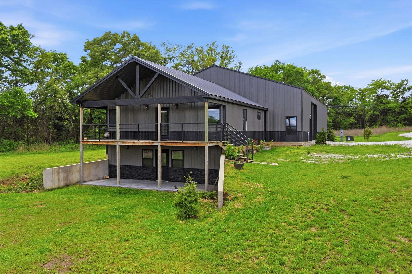12 Acres of Recreational Land with Home for Sale in Flemington, Missouri