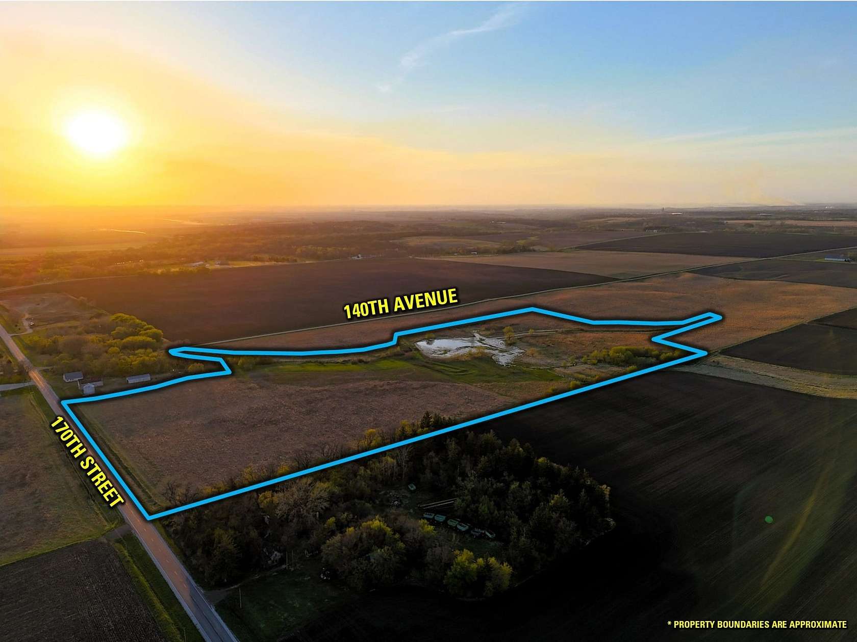 44.4 Acres of Land for Sale in Algona, Iowa