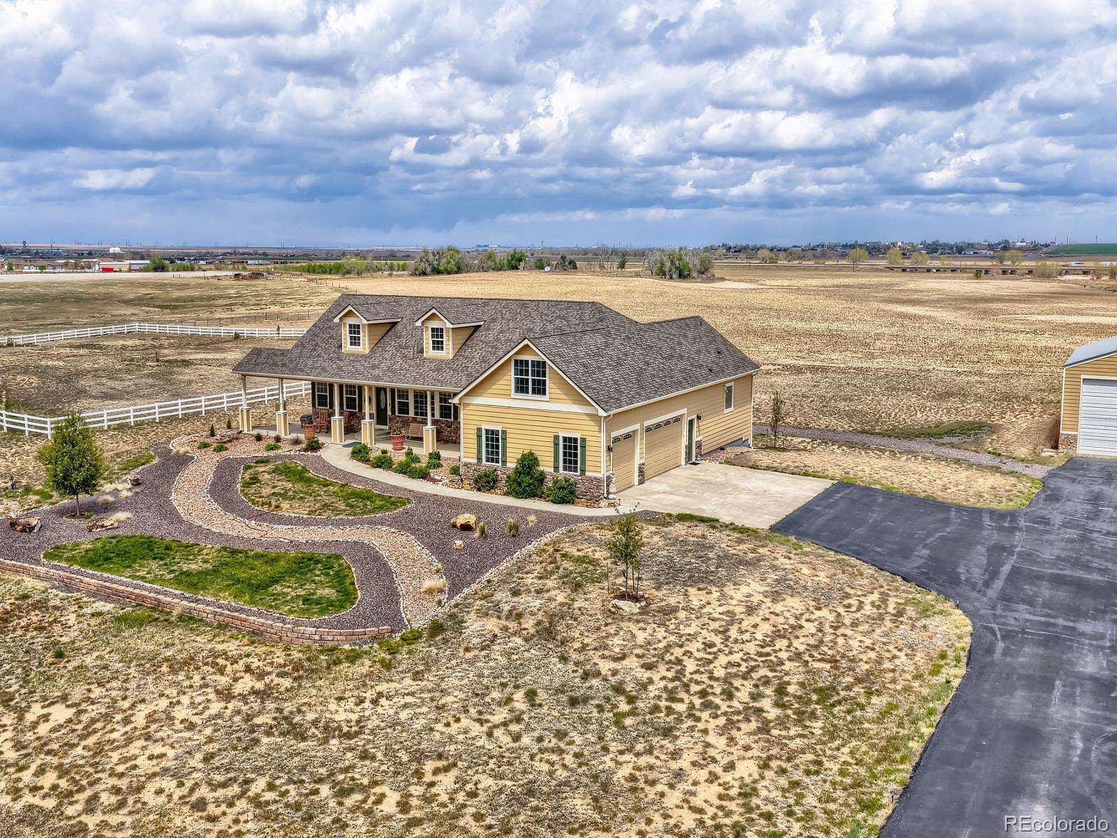 2.4 Acres of Land with Home for Sale in Watkins, Colorado