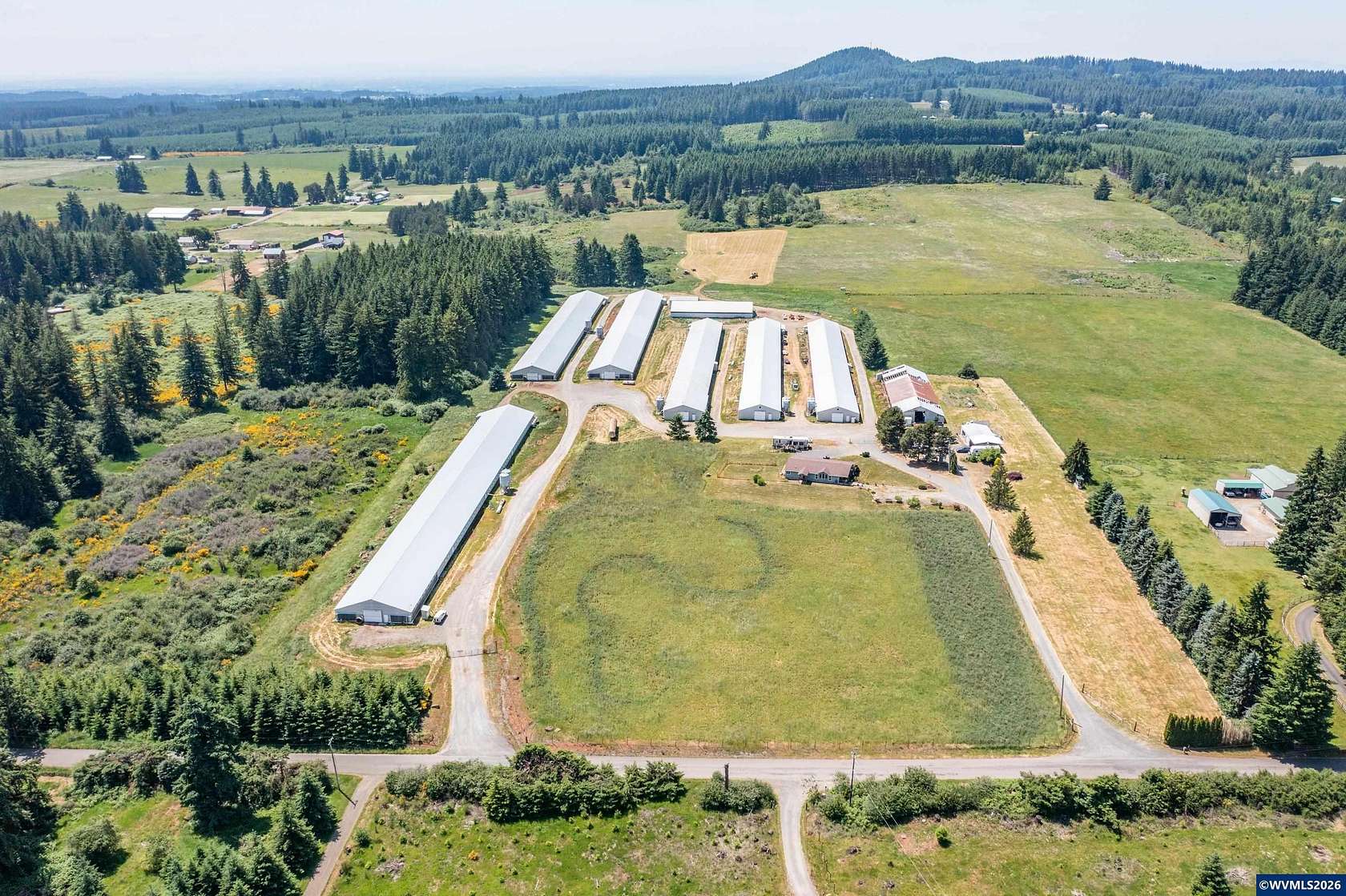 21 Acres of Agricultural Land with Home for Sale in Beavercreek, Oregon