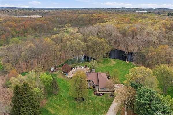 6.5 Acres of Land with Home for Sale in White Lake, Michigan