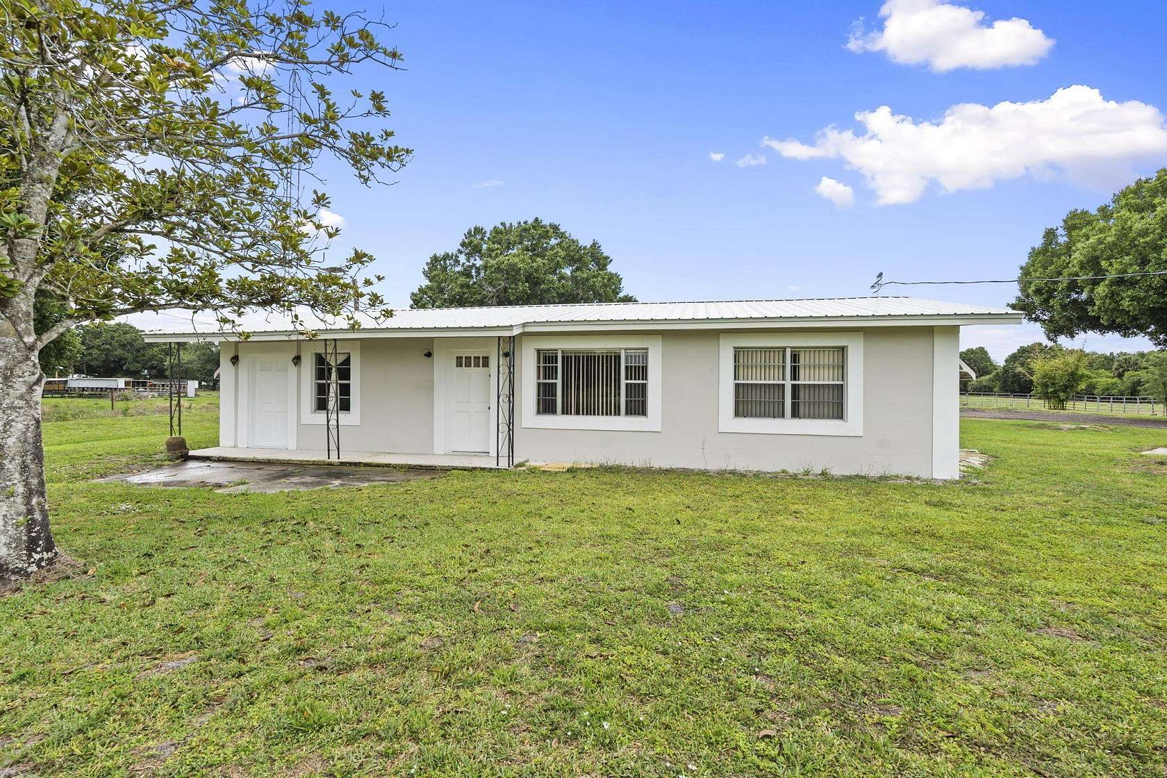 7.4 Acres of Land with Home for Sale in Okeechobee, Florida