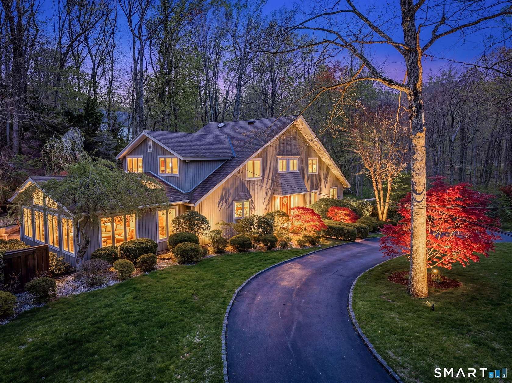 2.56 Acres of Land with Home for Sale in Wilton, Connecticut