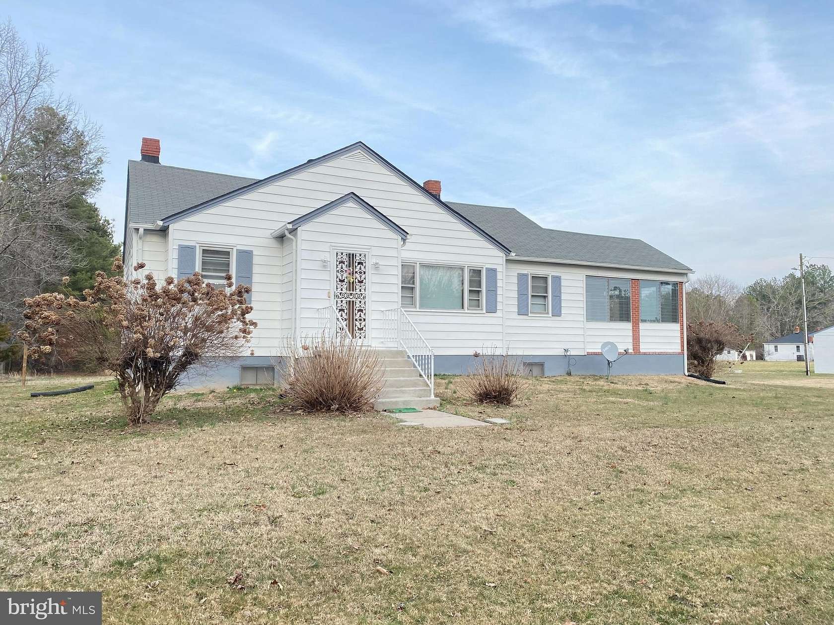 3.82 Acres of Land with Home for Lease in Ruther Glen, Virginia