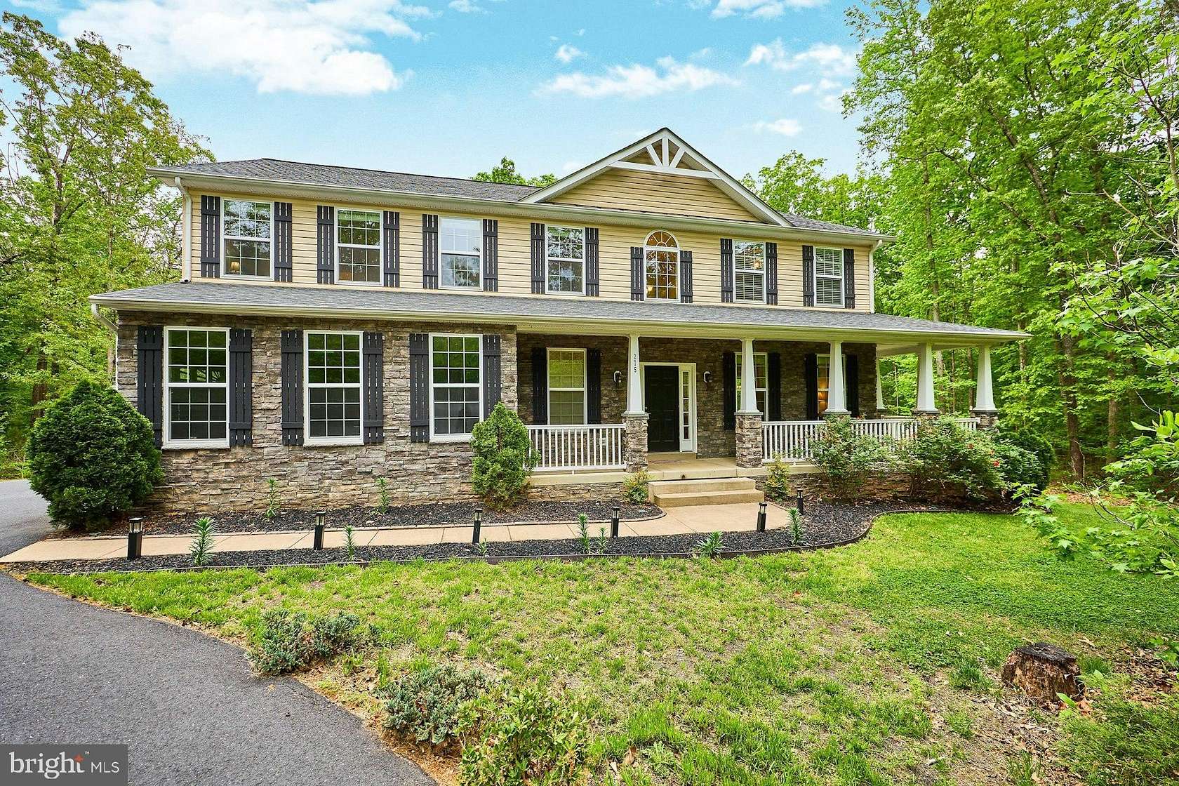 6.4 Acres of Land with Home for Sale in Fredericksburg, Virginia